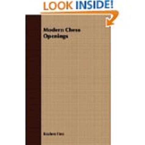 Modern Chess Openings by Reuben Fine | Goodreads