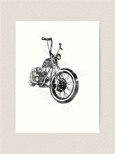 biker art illustration bobbers