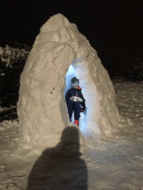 UK Igloo...snow dome in Oxford : r/ImagesOfEngland