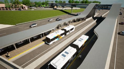 MARTA Reveals Renderings for Bus Rapid Transit Stops | Fulton Watch