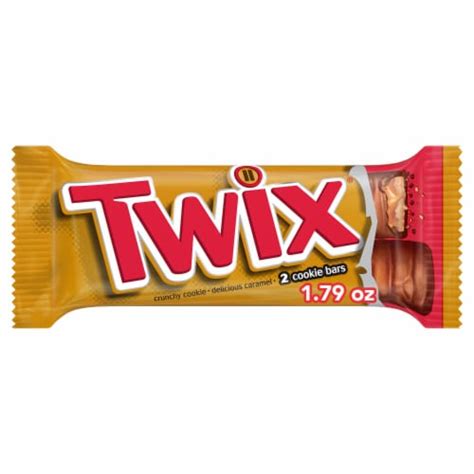 Twix Full Size Caramel Chocolate Cookie Candy Bar, 1.79 oz - Pick ‘n Save