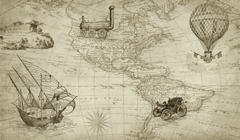 Map Vintage World Travel Free Stock Photo - Public Domain Pictures