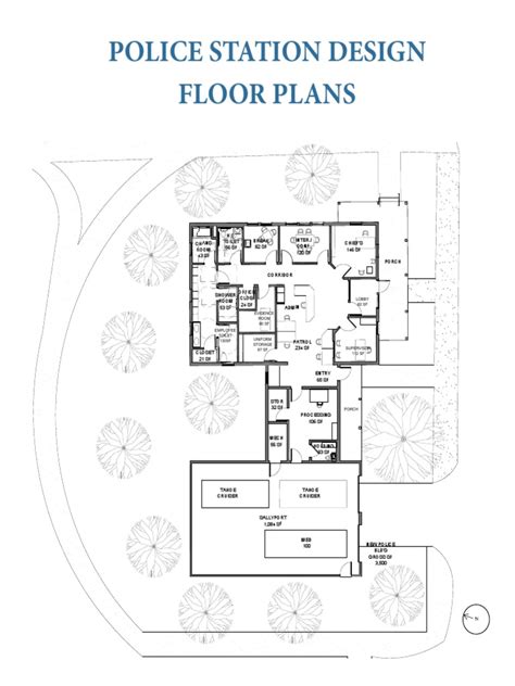 Police Station Floor Plan PDF