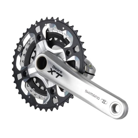 Shimano Deore XT Crankset FC-M770 XT 175mm 42T 10-speed Silver | eBay