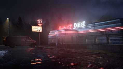 ArtStation - Diner Exterior