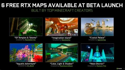 NVIDIA Confirms Gorgeous Minecraft RTX Public Beta Arriving April 16 ...