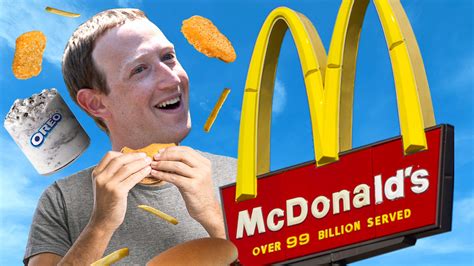 Mark Zuckerberg Reveals McDonalds Order, 4k-Calorie Diet To Offset MMA ...