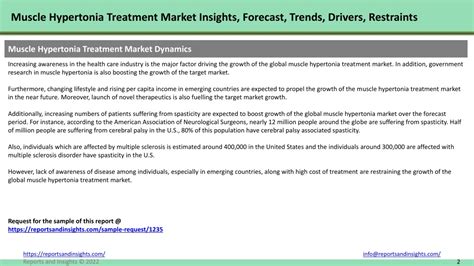 PPT - Muscle Hypertonia Treatment Market Production and Value Chain ...