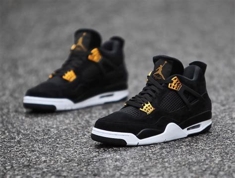 Air Jordan 4 Royalty Black Gold Release Date - Sneaker Bar Detroit