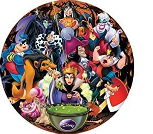 Disney Villains Round Puzzle (1000 pieces): Amazon.ca: Home & Kitchen