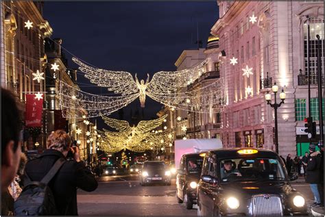 London Angels | Love the Christmas lights in London, Uk 2017… | Maureen ...