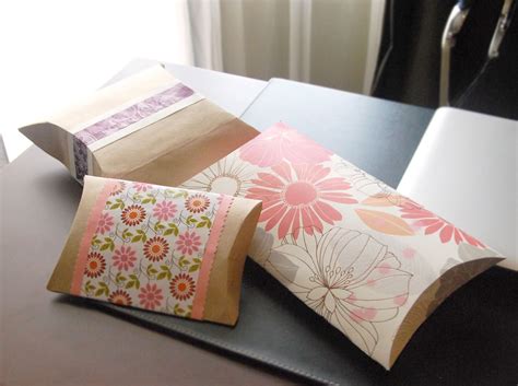 Making your own pillow box is a good idea if you have gifts that do not ...