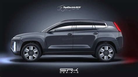 Hyundai Ioniq 7 electric SUV rendering - best look so far