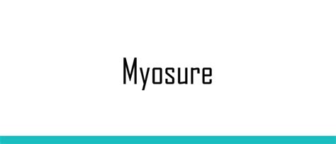 Myosure