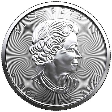 Buy Silver Maple Leaf 1 Oz Coin 2021 Online - Royal Canadian Mint