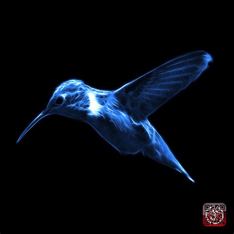 Blue Hummingbird - 2054 F Digital Art by James Ahn - Fine Art America