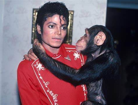 Bubbles the chimp - Thriller 40