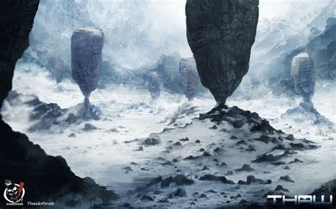 Alien Ruins 02 by Hachiimon.deviantart.com on @DeviantArt | Landscape ...