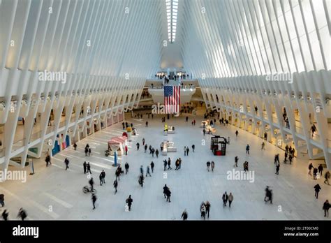 One World Trade Center Oculus building at Westfield World Trade Center ...