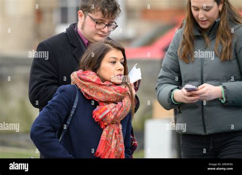 Tulip Siddiq MP (Labour: Hampstead and Kilburn) on College Green ...