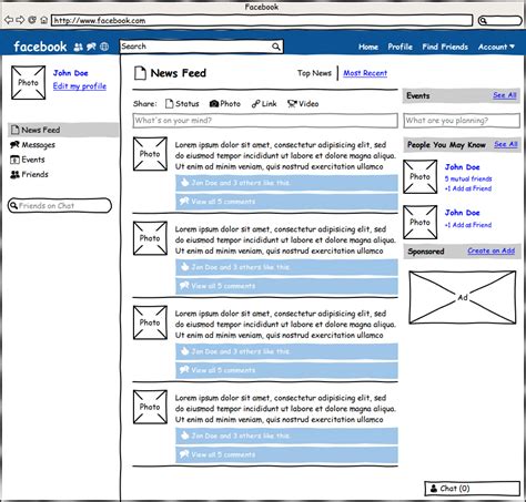 Sample Mockups - WireframeSketcher