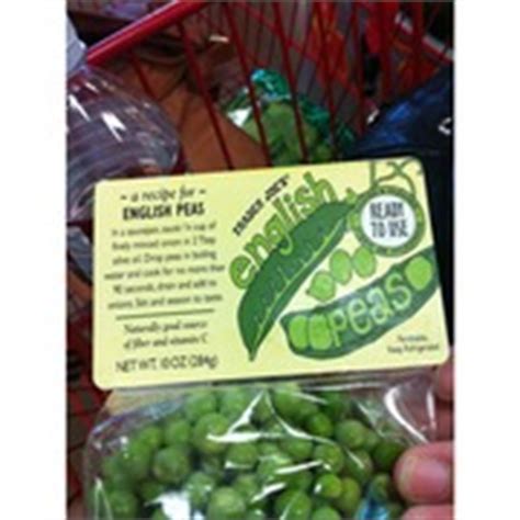Trader Joe's English Peas: Calories, Nutrition Analysis & More | Fooducate