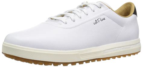 adidas Leather Adipure Sp Golf Shoe in White for Men - Save 9% - Lyst