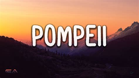 Bastille - Pompeii (Lyrics) - YouTube