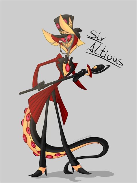 Snake and Deer (Sir Pentious x Alastor) | Hotel art, Character design ...