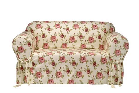 Country Floral Loveseat Slipcover - 11032799 - Overstock.com Shopping ...