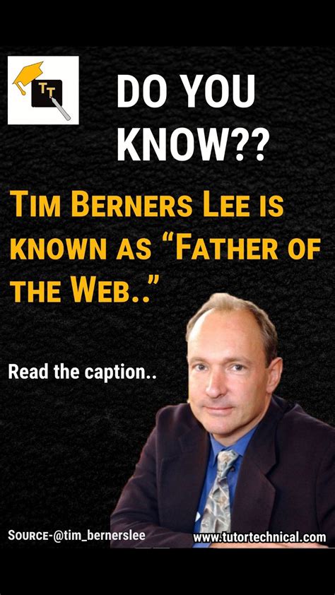 Who is Tim Berners Lee? | Scientist, Unique facts, Knighthood