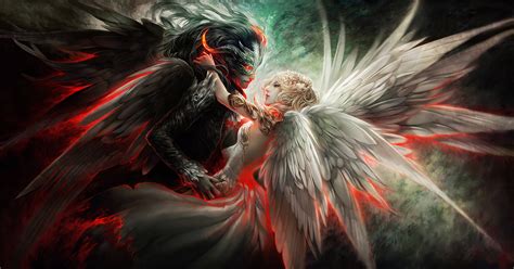 [100+] Black Angel Wings Wallpapers | Wallpapers.com