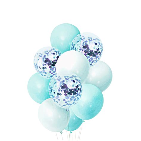 Latex Balloon Set with Confetti - 10 Piece - Suitable for Helium/Air | Shop Today. Get it ...