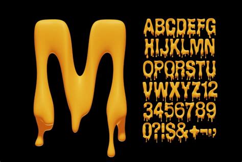 Melting Font - OpenType Typeface | Handmadefont.com