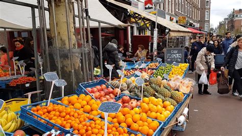 Unbelievable ORGANIC FOOD Market - NETHERLANDS FOOD in Amsterdam , De Pijp , Netherlands 4k ...