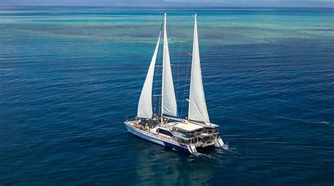 Ocean Spirit Cruises | Great Barrier Reef Sailing Day Trip | Michaelmas Cay, Cairns, Australia