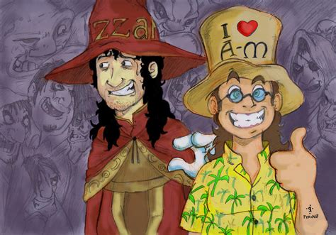 Rincewind e Twoflower by fernalf on DeviantArt