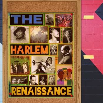 Harlem Renaissance Poster or Packet Cover Free Resource | TpT