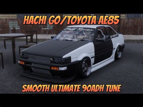 Carx drift racing online Hachi Go/Toyota AE85 Smooth ultimate 90adh tune Day.6! - YouTube