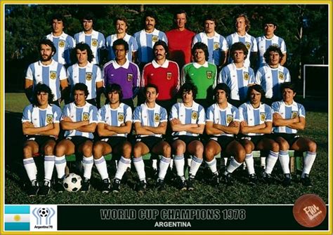 Fan pictures - 1978 FIFA World Cup Argentina Final team posters