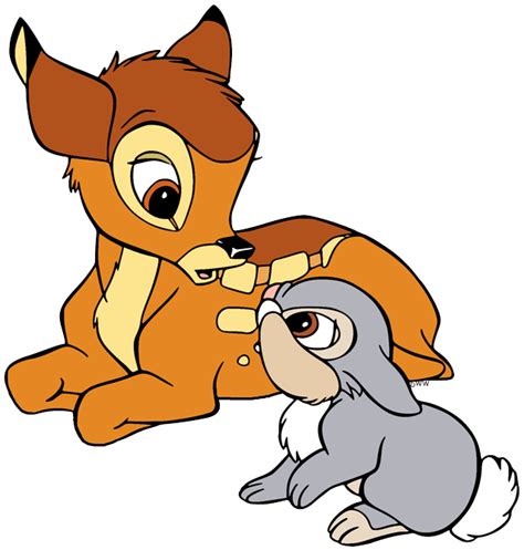 Bambi And Thumper Clip Art Transparent