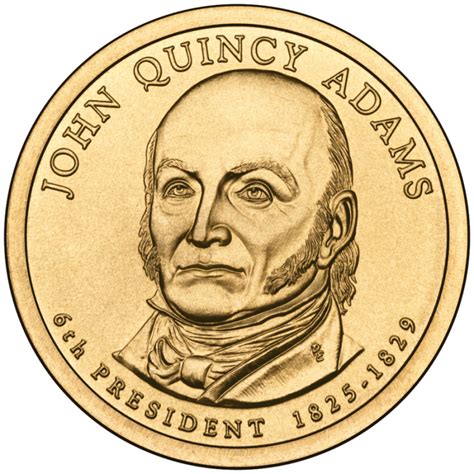 2008-D American $1 Presidential Series: John Quincy Adams Brilliant Uncirculated Coin