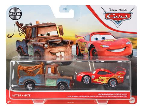 NEW DISNEY PIXAR CARS LIGHTNING MCQUEEN MATER WORKING TOW HOOK 2022 DXV99 | ubicaciondepersonas ...