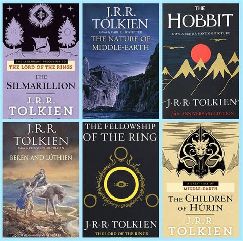 Lord of the Rings Book In Order - A Guide to J.R.R. Tolkein's Middle ...