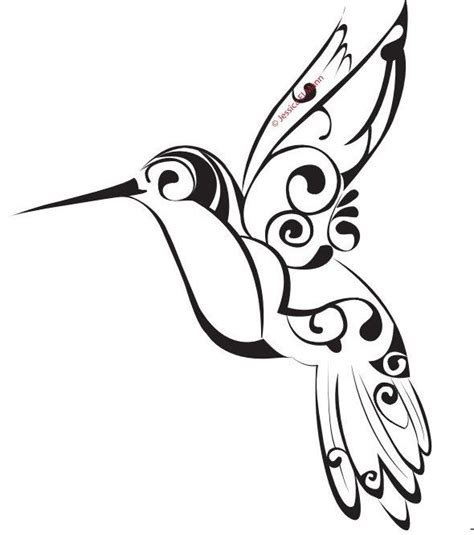 Humming Bird Clip Art Black And White / Hummingbird Clipart Clipart Panda Free Clipart Images ...