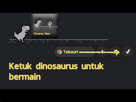 How To Get High Score In Chrome Dino | Chrome Dino | 555 Score - YouTube