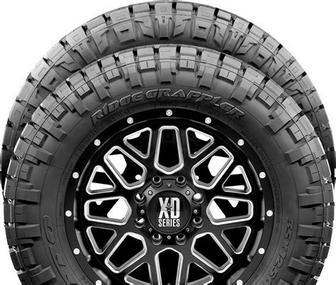 Nitto Ridge Grappler A/T Tires 35x12.50R20 LT 125Q Load-F 80psi