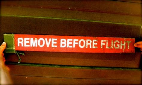 Vintage Military // Remove Before Flight Flag // Vietnam War