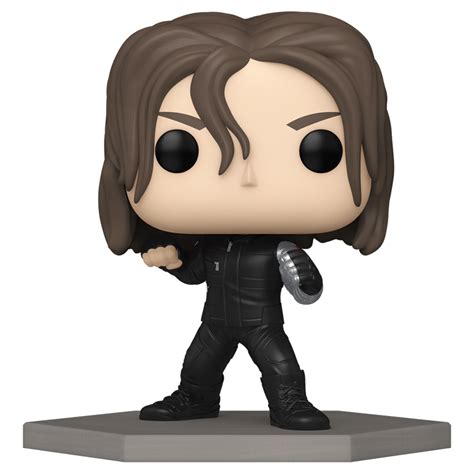 Marvel - Captain America: Civil War - Bucky Barnes Build A Scene Pop! Vinyl Figure - Toys ...