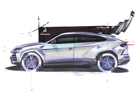 Lamborghini Urus Sketch :: Behance